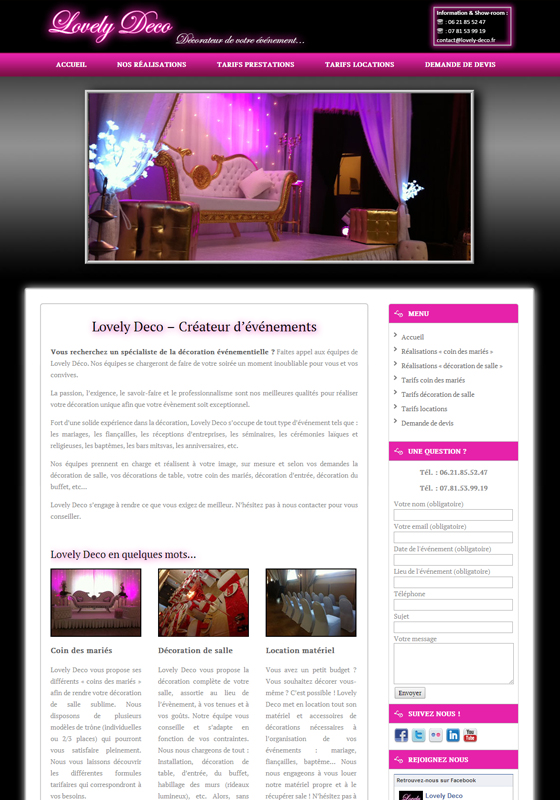 Décorateurs – Lovely Deco